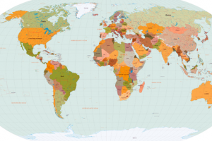 Mapa vectorial (EPS) gratuito y editable