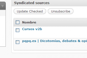 Barriendo para casa | Integraci&oacute;n de feeds en WP